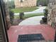 Inviting front porch and walkway with a 'Welcome' mat, offering a charming entrance to the home at 2304 Northglenn Ct, Conyers, GA 30013