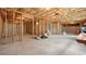 Spacious unfinished basement with exposed framing and ample potential for customization at 1657 Stilesboro Ridge Dr, Kennesaw, GA 30152