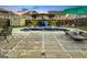 Beautiful backyard with a sparkling in-ground pool, and a charming pergola for outdoor relaxation and entertainment at 6048 Prodigy Ln, Locust Grove, GA 30248