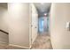 Hallway with carpet floors and white doors at 353 Vista Ln, Woodstock, GA 30189