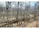 Scenic wooded view from the property showcases a natural and serene setting at 353 Vista Ln, Woodstock, GA 30189