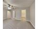 Spacious bedroom with carpet, ceiling fan and neutral walls at 250 Southmoor Cir, Stockbridge, GA 30281