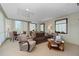 Comfortable lounge area with plush seating, accent tables, and neutral color palette providing a relaxing space at 750 Park Ne Ave # 21E, Atlanta, GA 30326