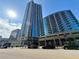 Modern glass high-rise with retail frontage offers stunning cityscape views and walkable neighborhood at 400 W Peachtree Nw St # 2808, Atlanta, GA 30308