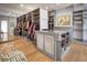 Spacious walk-in closet featuring ample shelving and storage space, offering an organized wardrobe solution at 2500 Peachtree Nw Rd # 606N, Atlanta, GA 30305