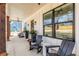 Cozy front porch showcasing rocking chairs, wooden pillars, and a welcoming space for relaxation at 1751 Stanwood Se Ave, Atlanta, GA 30317