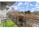 Cozy balcony with artificial turf, outdoor seating, and a view of the surrounding greenery at 747 Ralph Mcgill Ne Blvd # 326, Atlanta, GA 30312