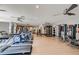 Well-equipped gym facility featuring treadmills, weight machines, and ceiling fans for a comfortable workout at 747 Ralph Mcgill Ne Blvd # 326, Atlanta, GA 30312