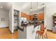 Modern kitchen with stainless steel appliances, ample counter space, and stylish bar seating at 747 Ralph Mcgill Ne Blvd # 326, Atlanta, GA 30312