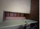 Interior staircase with storage space providing access to another level at 2628 Northview Ave, Decatur, GA 30032