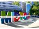 Colorful Midtown sign welcomes visitors and residents to this vibrant community close to shopping and amenities at 1186B Francis Nw St, Atlanta, GA 30318
