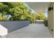 Spacious outdoor deck with a partial view of surrounding mature trees at 1186B Francis Nw St, Atlanta, GA 30318