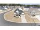 Aerial view of home featuring a well-manicured yard and neutral exterior at 250 Riverclub Rd, Acworth, GA 30101