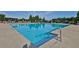 Community pool with blue tile and metal railings at 4050 Preserve Crossing Ln, Cumming, GA 30040