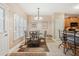Cozy breakfast nook with natural light and views at 306 Blake Dr, Canton, GA 30114