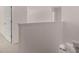 Hallway with white banister, trim, and carpeted floors at 290 Halibut Cir, Covington, GA 30016