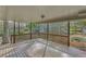 Spacious wooden deck offers plenty of room for outdoor entertaining and enjoying the surrounding nature at 3063 Randolph Ne Rd, Atlanta, GA 30345