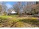 Spacious backyard with green grass and a swing at 3565 Mystic Dr, Buford, GA 30519