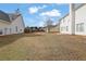 Picture of a spacious backyard offers ample room for recreation and gardening, and features a private fence at 2612 Kirkhill Ct, Lawrenceville, GA 30044