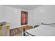 Bedroom features wood floors, a bed, an area rug, and a window at 2612 Kirkhill Ct, Lawrenceville, GA 30044