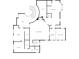 Detailed second-floor plan with primary bedroom, sitting room, office, and multiple baths at 3670 River Mansion Dr, Peachtree Corners, GA 30096