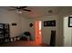 This living room features lots of natural light with two entry ways at 3429 Lake End Dr, Loganville, GA 30052