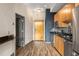 Stylish kitchen equipped with stainless steel appliances, wood cabinetry, and granite countertops at 3400 Malone Dr # 303, Atlanta, GA 30341