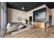Inviting living room featuring contemporary furniture, neutral decor, and ample natural light at 3400 Malone Dr # 303, Atlanta, GA 30341