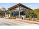 Exterior shot of Lagarde restaurant with modern architecture and ample windows at 3400 Malone Dr # 303, Atlanta, GA 30341