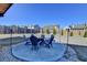 Relaxing backyard seating area with modern chairs and stylish decor at 3488 In Bloom Way, Auburn, GA 30011