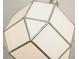 Contemporary geometric ceiling light fixture at 114 Terrace Ne Dr, Atlanta, GA 30305