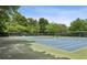 Well-maintained tennis courts surrounded by lush greenery, providing a great space for recreational play at 114 Terrace Ne Dr, Atlanta, GA 30305