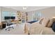 Versatile bedroom featuring an area for office/study, showcasing ample natural light and serene views at 128 Holly Pl, Canton, GA 30115