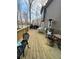Spacious wood deck with outdoor seating and lake views at 25 Clay Ct, Hiram, GA 30141