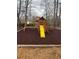 Backyard playground featuring a wooden swing set, slide, and climbing area, perfect for Gathering fun at 25 Clay Ct, Hiram, GA 30141