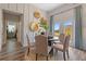 Cozy dining room with backyard views at 81 Heritage Pointe Dr, Villa Rica, GA 30180