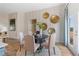 Elegant dining room features stylish decor, and easy access to the outdoors at 81 Heritage Pointe Dr, Villa Rica, GA 30180