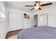 Bedroom with closet, dresser, and neutral décor at 4122 Antler Se Trl, Smyrna, GA 30082