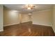 Spacious living room featuring hardwood floors, neutral walls, and ample space for furniture at 2917 Toney Dr, Decatur, GA 30032
