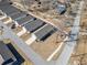 An elevated view displays neat streets, manicured lawns, and single-Gathering homes at 804 White St, Villa Rica, GA 30180
