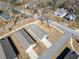 A lovely aerial view of homes and yards, showcasing the neighborhood's peaceful setting at 804 White St, Villa Rica, GA 30180