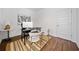 Bright office space featuring a large computer and modern decor with a door at 804 White St, Villa Rica, GA 30180
