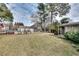Large backyard with a well-maintained lawn and mature trees at 2312 Wayside Ne Dr, Brookhaven, GA 30319