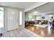 Bright foyer with tile flooring offering seamless transition into the living areas at 2312 Wayside Ne Dr, Brookhaven, GA 30319