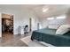 Spacious main bedroom with a walk-in closet, desk, and a vaulted ceiling with fan at 2312 Wayside Ne Dr, Brookhaven, GA 30319