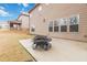 Spacious backyard with patio and a fire pit, perfect for entertaining at 4808 Albany Way, Atlanta, GA 30331