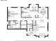 Main floor plan showcasing the layout of the primary bedroom, kitchen, and living room at 2160 Berryhill Se Cir, Smyrna, GA 30082