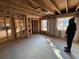 Unfinished basement with window framing at 2515 Hogan Rd, East Point, GA 30344