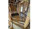 Framed-out bathroom with plumbing for shower, new construction at 2515 Hogan Rd, East Point, GA 30344