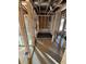 Framed-out shower stall with plumbing, new construction at 2515 Hogan Rd, East Point, GA 30344
